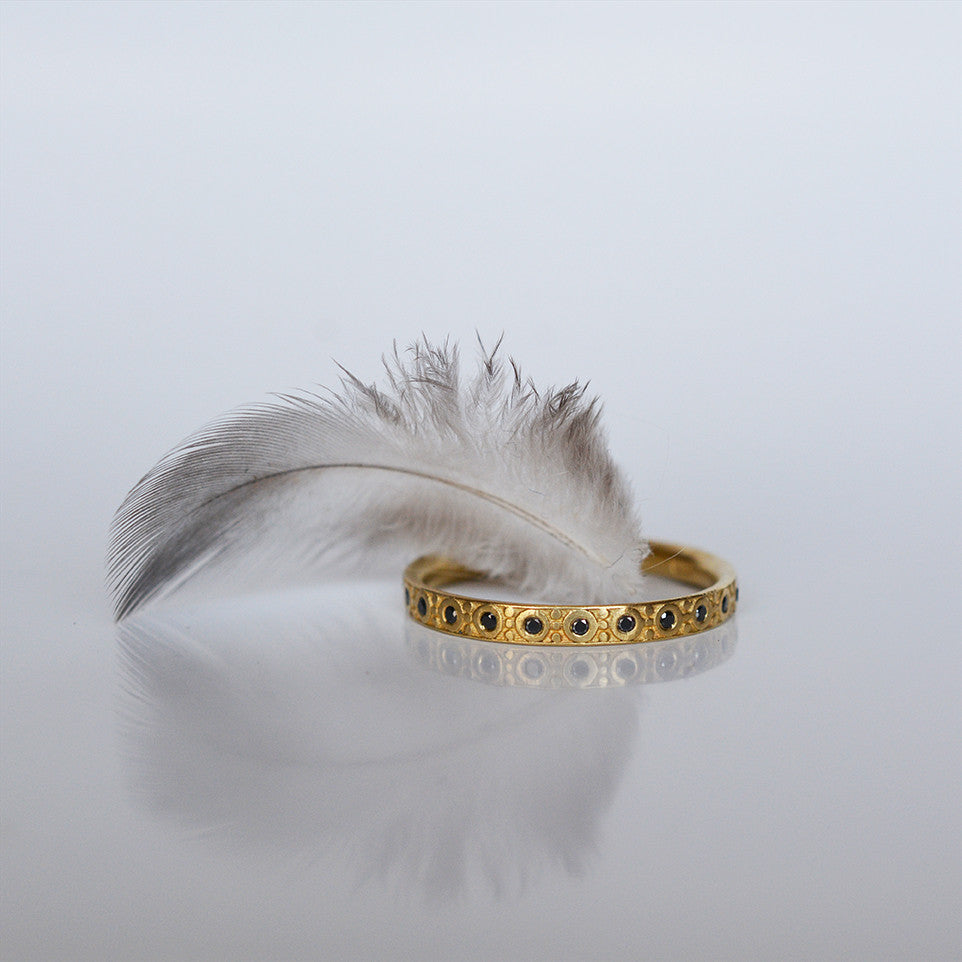 Band ring - 18k solid gold