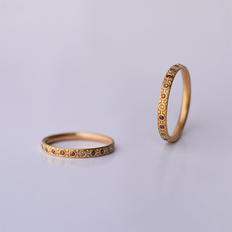 Band ring - 18k solid gold