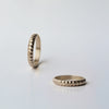 Pyramids Wedding Ring - solid gold
