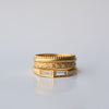 Taper Diamond Ring - 18k solid gold