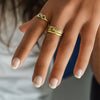 Black Pyramid Diamond Ring model