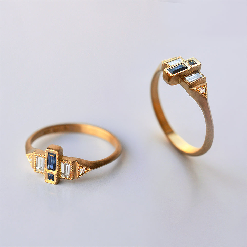 Skyline Diamond Ring