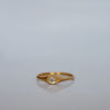 Diamond drop Ring - 18k gold & Diamond
