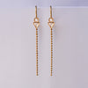 Geometric earrings - 18k solid gold & diamonds.