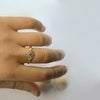 Sapphire ring - 18k solid gold & Sapphires